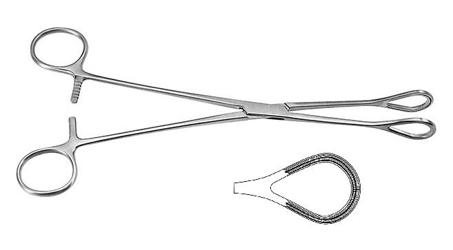 Затискач гемороїдальний; прямий; атравматичний; 25,0см. Tontarra Medizintechnik GmbH